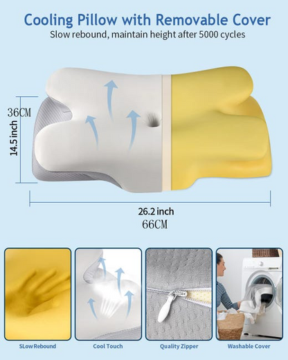 LumenRest™ Butterfly Pillow