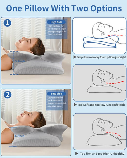 LumenRest™ Butterfly Pillow